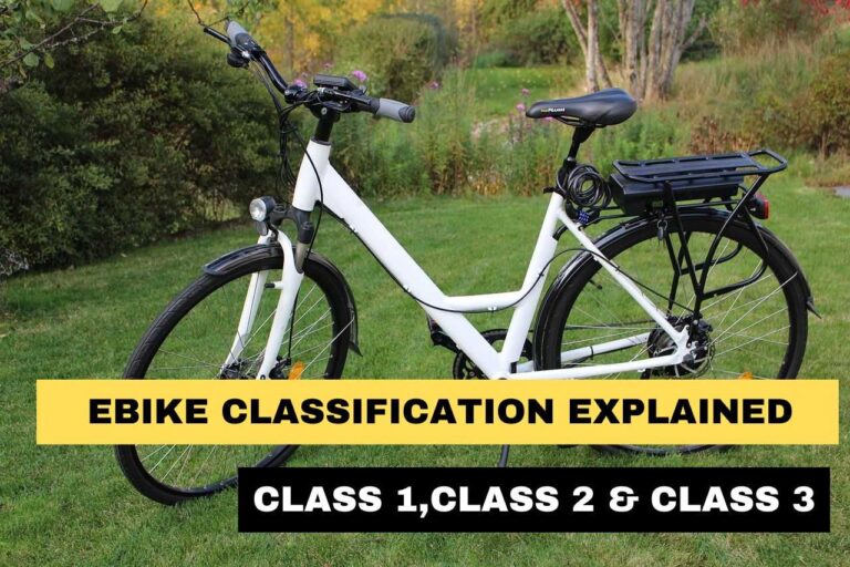 classes of ebike