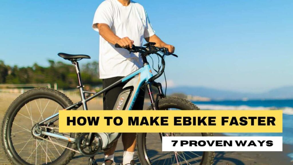 how to make ebike faster