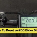 how to factory reset sw900 ebike display