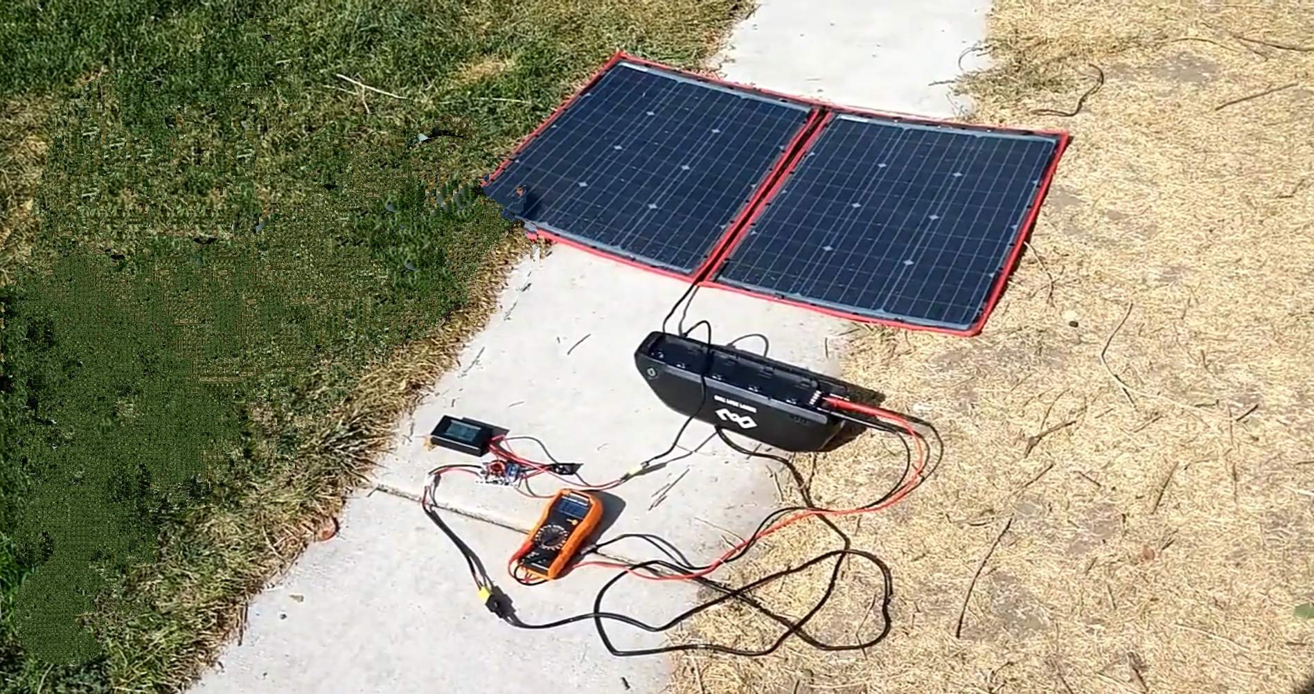 can you charge ebike battery with solar panel